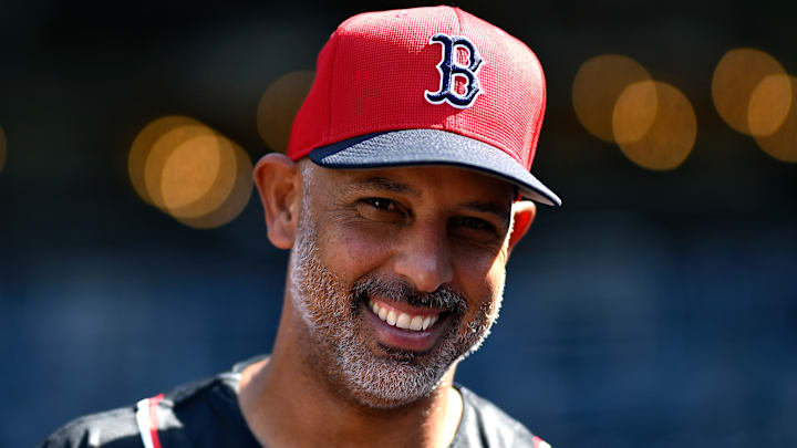 Boston Red Sox manager Alex Cora