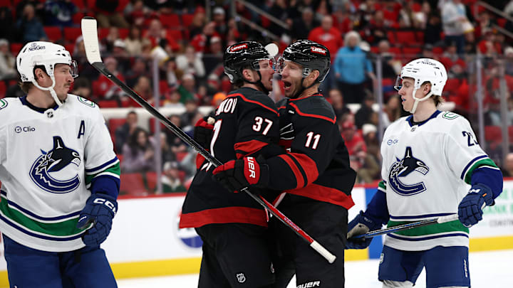 Vancouver Canucks v Carolina Hurricanes