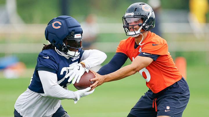 Chicago Bears quarterback Caleb Williams. Chicago Bears quarterback Caleb Williams.