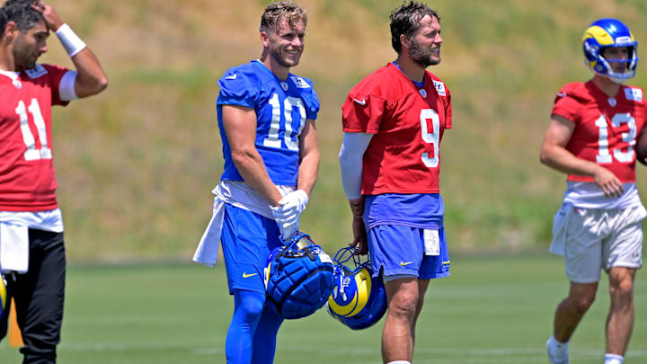 Los Angeles Rams Minicamp, Jimmy Garoppolo, Cooper Kupp, Matthew Stafford, Stetson Bennett