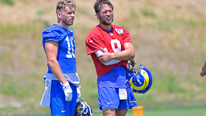 Los Angeles Rams Minicamp, Cooper Kupp, Matthew Stafford
