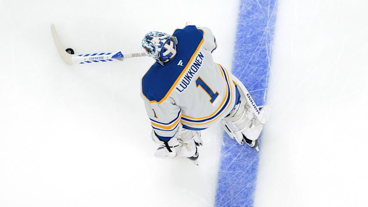 Goaltender Ukko-Pekka Luukkonen remains solid throughout the season.