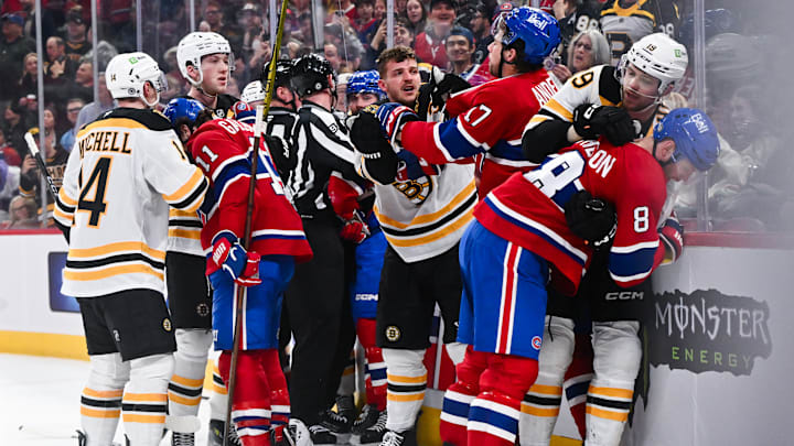Boston Bruins v Montreal Canadiens