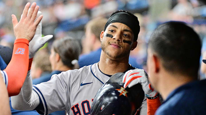 Houston Astros shortstop Jeremy Peña
