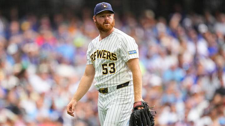 Jun 28, 2026; Milwaukee, Wisconsin, USA; Milwaukee Brewers pitcher Brandon Woodruff (53) walks to the dugout after being removed from the game during the sixth inning against the Chicago Cubs at American Family Field. Mandatory Credit: Jeff Hanisch-Imagn Images Jun 28, 2026; Milwaukee, Wisconsin, USA; Milwaukee Brewers pitcher Brandon Woodruff (53) walks to the dugout after being removed from the game during the sixth inning against the Chicago Cubs at American Family Field. Mandatory Credit: Jeff Hanisch-Imagn Images