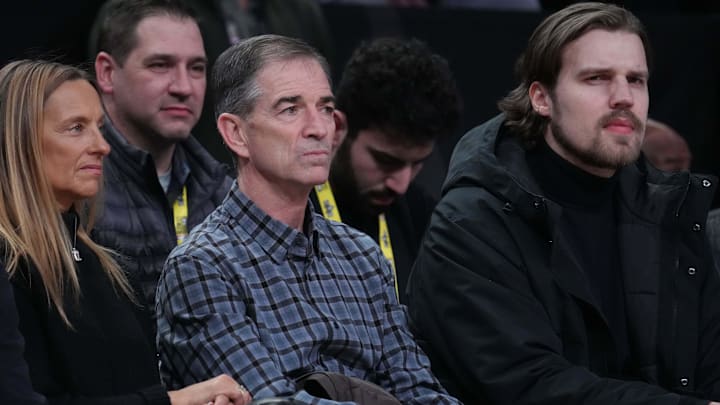 Feb 17, 2023; Salt Lake City, UT, USA; John Stockton in attendance in the 2023 NBA All Star Rising Stars Game at Vivint Arena. Mandatory Credit: Kyle Terada-Imagn Images Feb 17, 2023; Salt Lake City, UT, USA; John Stockton in attendance in the 2023 NBA All Star Rising Stars Game at Vivint Arena. Mandatory Credit: Kyle Terada-Imagn Images