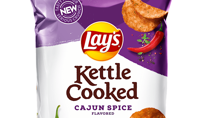 New Lay’s Kettle Cooked Cajun Spice 