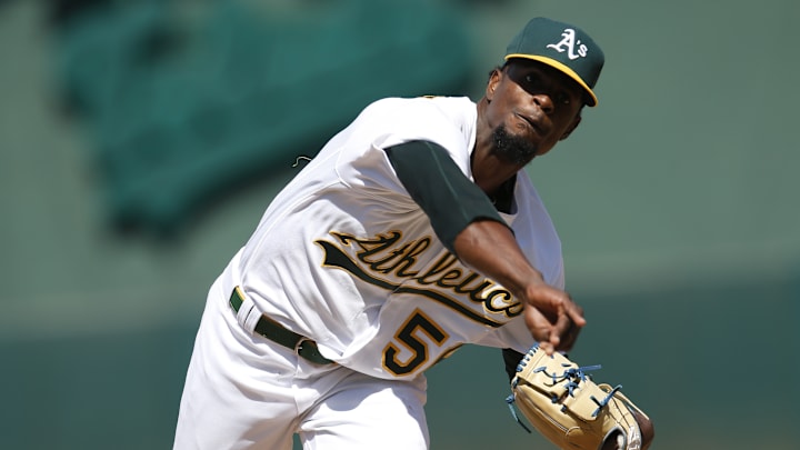 Los Yankees pueden negociar con Oakland por Dany Jiménez
