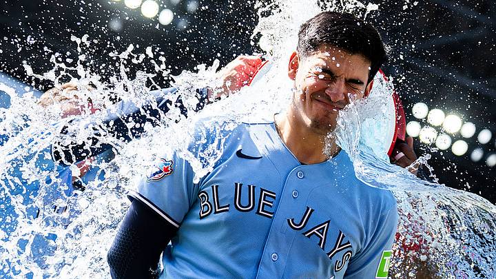 El catcher Brandon Valenzuela ha tenido una actuación excepcional detrás del plato con los Blue Jays de Toronto El catcher Brandon Valenzuela ha tenido una actuación excepcional detrás del plato con los Blue Jays de Toronto