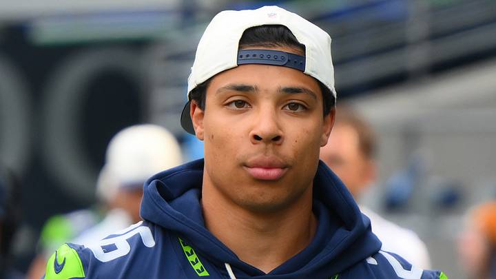 NFL Seattle Seahawks running back Zach Charbonnet. Mandatory Credit: Steven Bisig-Imagn Images