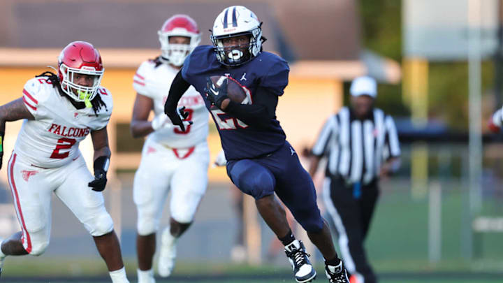 Unranked Terry Sanford stunned then-No. 5 Seventy-First Academy on the opening weekend of North Carolina high school football season, sending the Falcons tumbling in this week's Top 25. Unranked Terry Sanford stunned then-No. 5 Seventy-First Academy on the opening weekend of North Carolina high school football season, sending the Falcons tumbling in this week's Top 25.