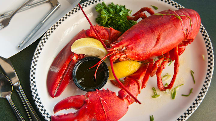 It's a 'red' lobster dinner for a reason. 