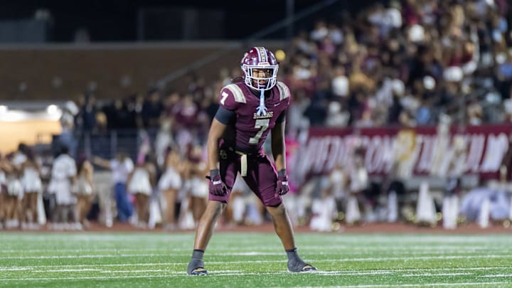 Summer Creek senior Joseph Carroll in a game against Channelview Falcons on September 26, 2025
