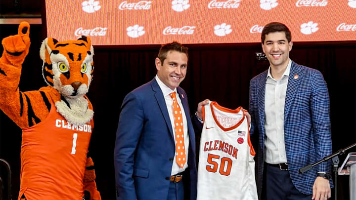Graham Neff, right, poses with Shawn Poppie