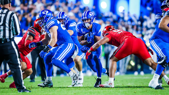BYU RB LJ Martin against Utah