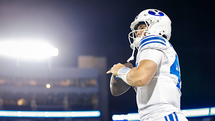 BYU QB Bear Bachmeier against Colorado