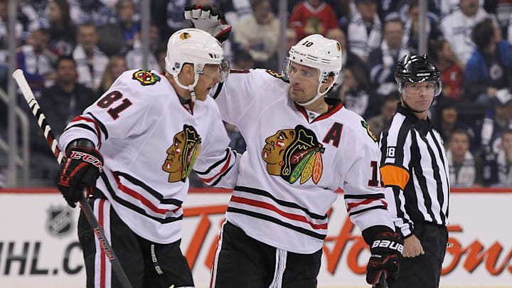 Chicago Blackhawks v Winnipeg Jets