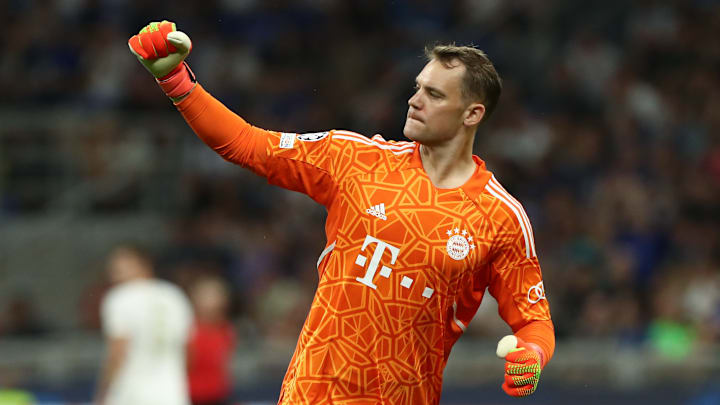 El portero Manuel Neuer.