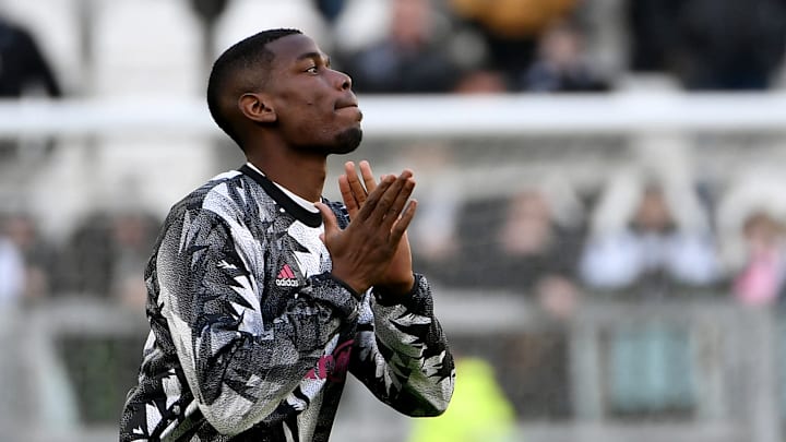 Paul Pogba n'est pas entré face à Monza