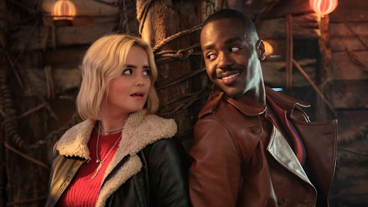 The Doctor (Ncuti Gatwa) and Ruby Sunday (Millie Gibson) in Doctor Who.