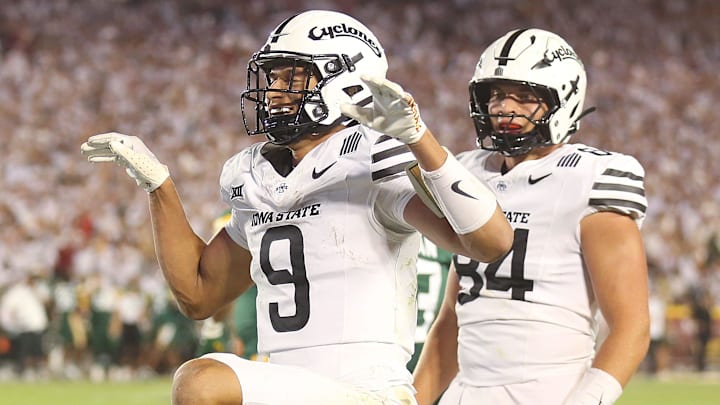 No. 11 Iowa State is the highest-ranked football team in the Big 12 heading into Week 7.