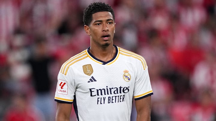 Jude Bellingham scored in his competitive Real Madrid debut. 