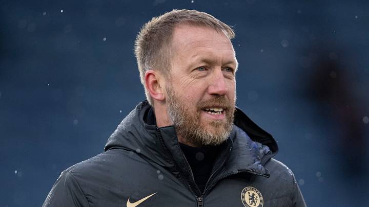 Graham Potter lors de son passage à la tête de Chelsea Graham Potter lors de son passage à la tête de Chelsea