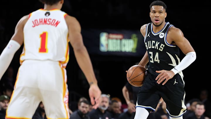 Atlanta Hawks v Milwaukee Bucks: Semifinals - Emirates NBA Cup 2024