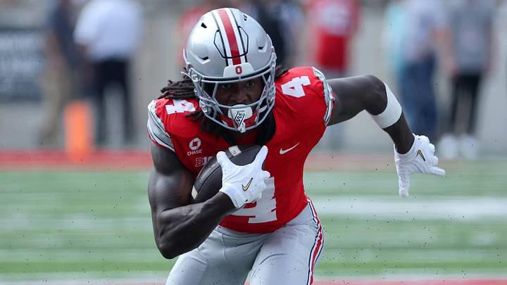 Buckeyes wide receiver Jeremiah Smith has been unstoppable with 44 catches for 823 yards and nine touchdowns. Buckeyes wide receiver Jeremiah Smith has been unstoppable with 44 catches for 823 yards and nine touchdowns.