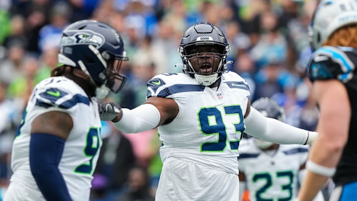Cameron Young of the Seattle Seahawks