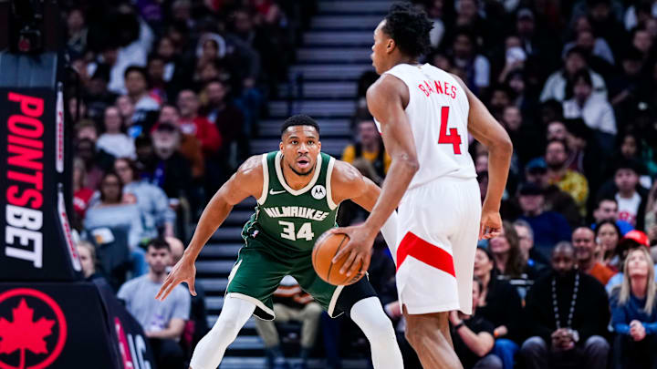 Milwaukee Bucks v Toronto Raptors