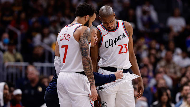 Amir Coffey, Tyronn Lue, Kai Jones, LA Clippers
