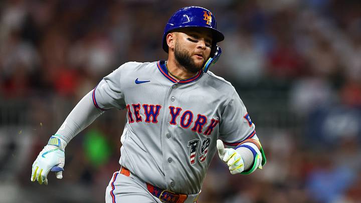 New York Mets third baseman Bo Bichette is officially back after opting into his 2027 player option. New York Mets third baseman Bo Bichette is officially back after opting into his 2027 player option.