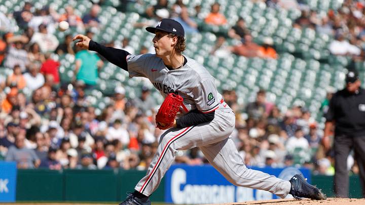 Sep 7, 2026; Detroit, Michigan, USA; Minnesota Twins pitcher Joe Ryan (41) throws during the second inning against the Detroit Tigers at Comerica Park. Mandatory Credit: Brian Bradshaw Sevald-Imagn Images Sep 7, 2026; Detroit, Michigan, USA; Minnesota Twins pitcher Joe Ryan (41) throws during the second inning against the Detroit Tigers at Comerica Park. Mandatory Credit: Brian Bradshaw Sevald-Imagn Images