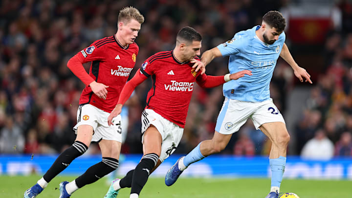 Manchester City trifft auf Manchester United Manchester City trifft auf Manchester United
