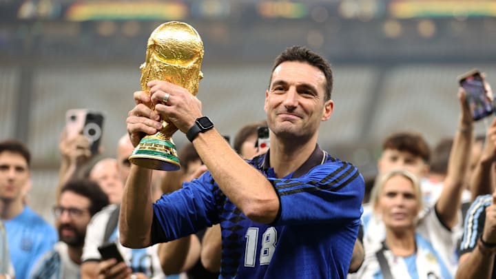 Scaloni a remporté le Mondial 2022 avec l'Argentine