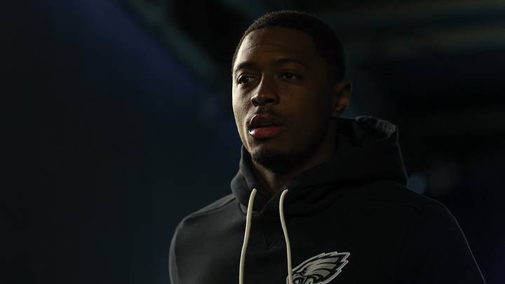 Philadelphia Eagles cornerback Quinyon Mitchell Philadelphia Eagles cornerback Quinyon Mitchell