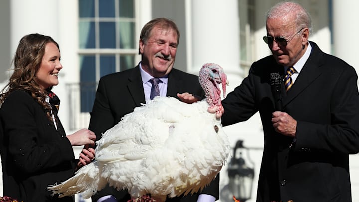 President Biden Pardons The National Thanksgiving Turkey