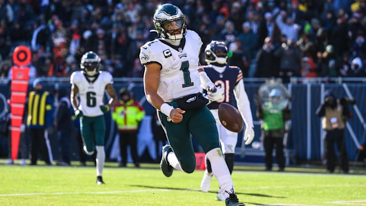 Jalen Hurts' running proved huge the last time the Bears faced the Eagles.