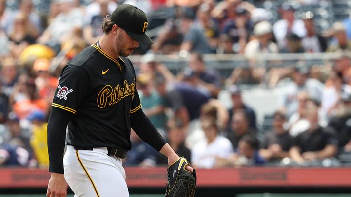 Aug 19, 2026; Pittsburgh, Pennsylvania, USA; Pittsburgh Pirates starting pitcher Paul Skenes (30) walks off of the field after being removed from the game against the Detroit Tigers in the fifth inning at PNC Park. Mandatory Credit: Charles LeClaire-Imagn Images Aug 19, 2026; Pittsburgh, Pennsylvania, USA; Pittsburgh Pirates starting pitcher Paul Skenes (30) walks off of the field after being removed from the game against the Detroit Tigers in the fifth inning at PNC Park. Mandatory Credit: Charles LeClaire-Imagn Images