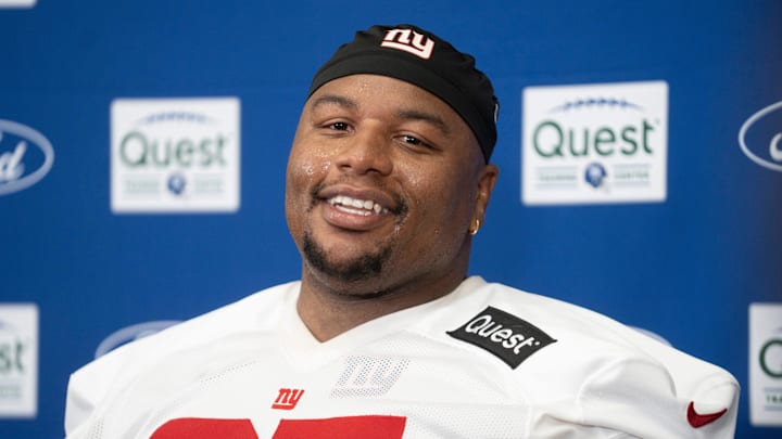 New York Giants defensive tackle Dexter Lawrence II