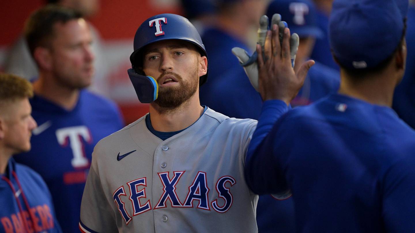 Rangers Lineup vs. Angels: Texas Facing Rookie Right-Hander for First Time