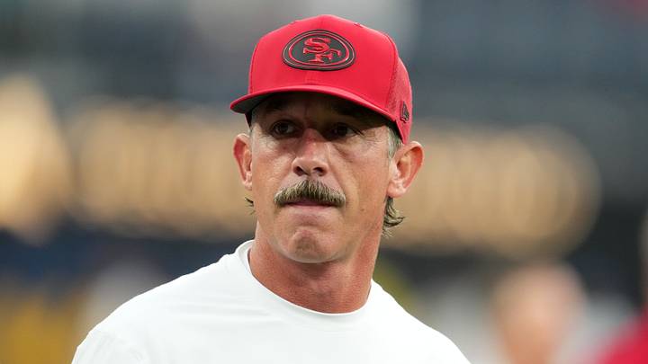 San Francisco 49ers head coach Kyle Shanahan