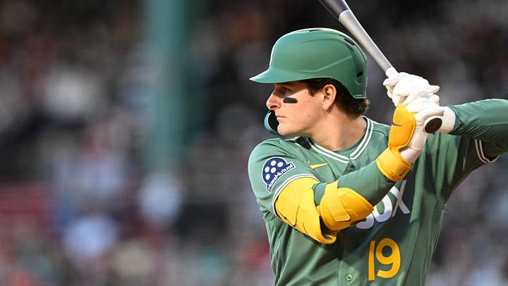 May 1, 2026; Boston, Massachusetts, USA; Boston Red Sox left fielder Roman Anthony (19) bats against the Houston Astros during the first inning at Fenway Park. Mandatory Credit: Brian Fluharty-Imagn Images May 1, 2026; Boston, Massachusetts, USA; Boston Red Sox left fielder Roman Anthony (19) bats against the Houston Astros during the first inning at Fenway Park. Mandatory Credit: Brian Fluharty-Imagn Images