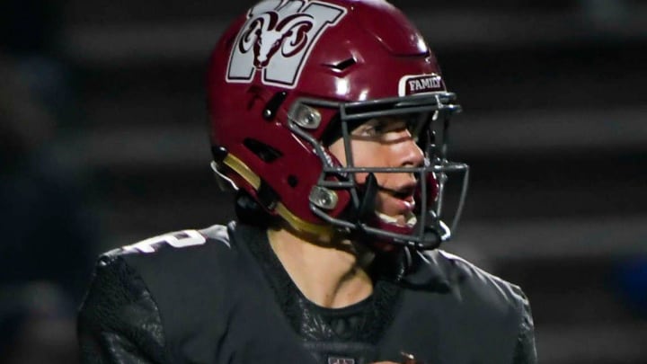 Westside's Cutter Woods, a South Carolina commit, and one of the top returning high school quarterbacks returning for the 2024 season.