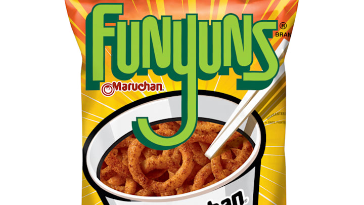 Funyuns x Maruchan Hot & Spicy Chicken Ramen Onion Flavored Rings