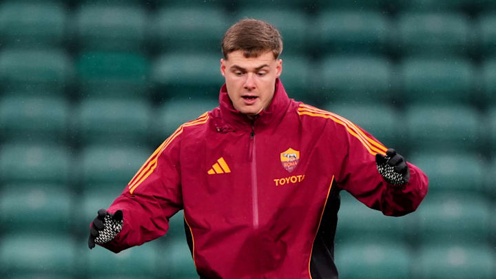 Roma Training and Press Conference - Celtic Park - Wednesday December 10th Roma Training and Press Conference - Celtic Park - Wednesday December 10th