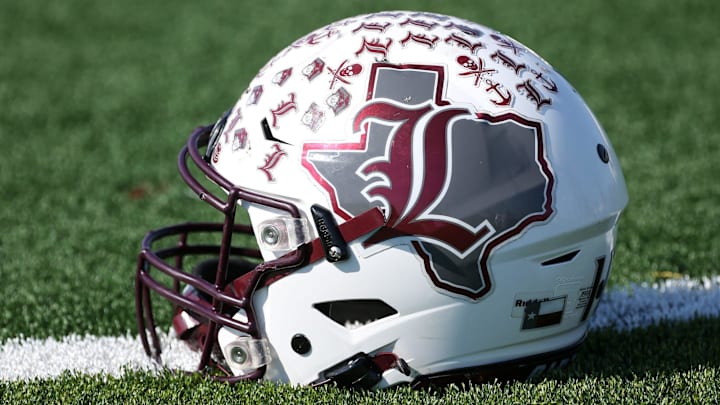 London football practices at Pirate Stadium on Wednesday, Aug. 21, 2024, in Corpus Christi, Texas.