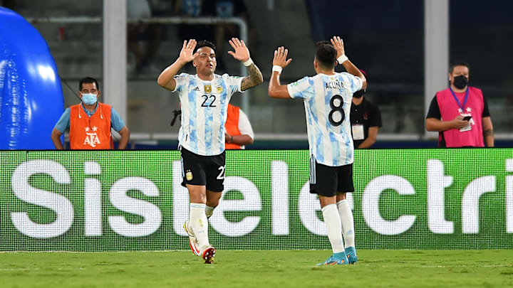 Fórmula Académica para el gol de la Selección Argentina frente a Colombia. Fórmula Académica para el gol de la Selección Argentina frente a Colombia.