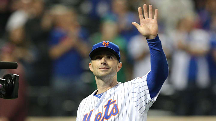 New York Mets third baseman David Wright (5) waves to the crowd after a game against the Miami Marlins at Citi Field in 2018. New York Mets third baseman David Wright (5) waves to the crowd after a game against the Miami Marlins at Citi Field in 2018.